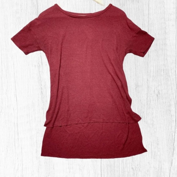 American Eagle Maroon Top Small - Picture 1 of 5